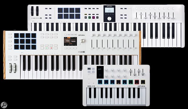 Arturia KeyLab Mk3 Essentials MiniLab MIDI controller keyboards Native Instruments NKS Support
