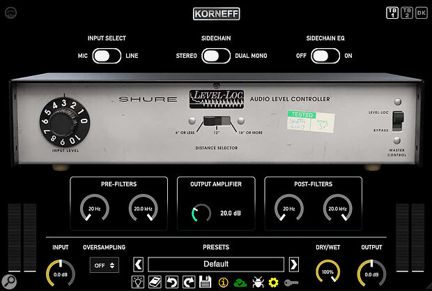 Korneff Audio Shure Level-Loc