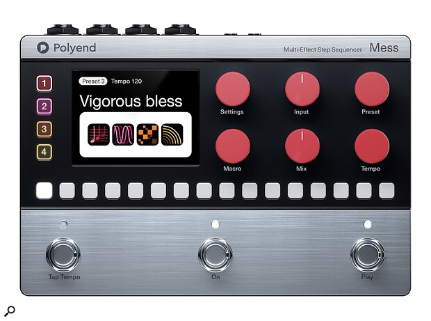 Polyend Mess step-sequenced multi-effects pedal