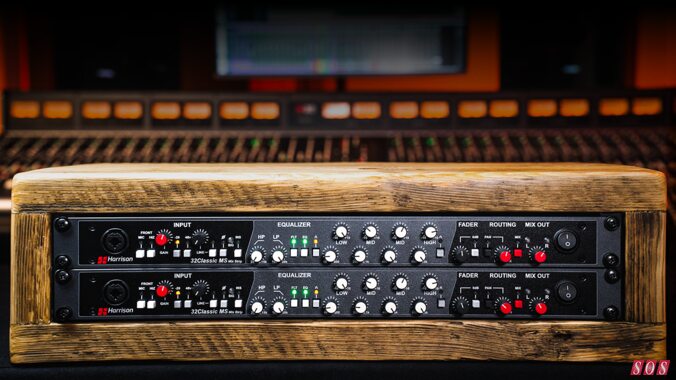 Harrison release 32Classic MS channel strip Harrison release 32Classic MS channel strip