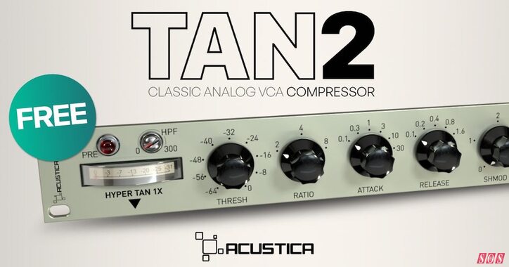 Acustica Tan 2 – Free compressor plug-in