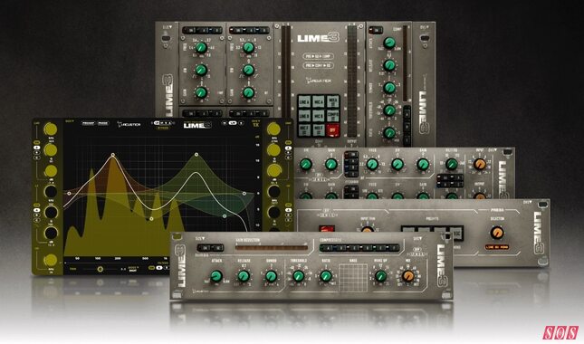 Acustica release Lime 3 plug-in suite