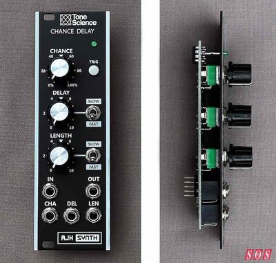 AJH Synth’s new Chance Delay module