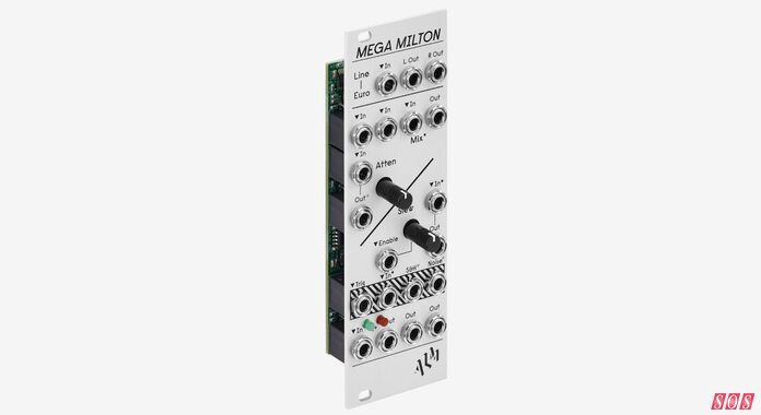 Mega Milton Eurorack module from ALM/Busy Circuits