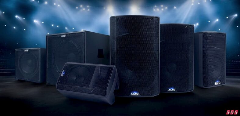 Alto reveal TX4 Series PA speakers