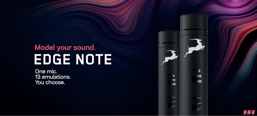 Antelope release Edge Note Modelling Microphone