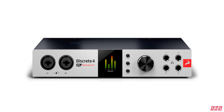 Antelope Audio Discrete 4 Pro SC interface