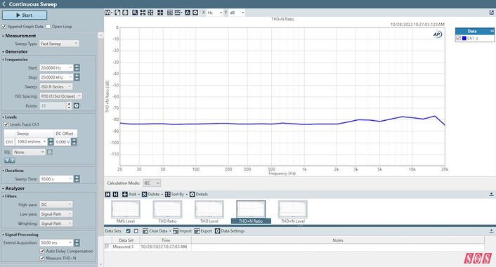 Audio Precision update APx500 software