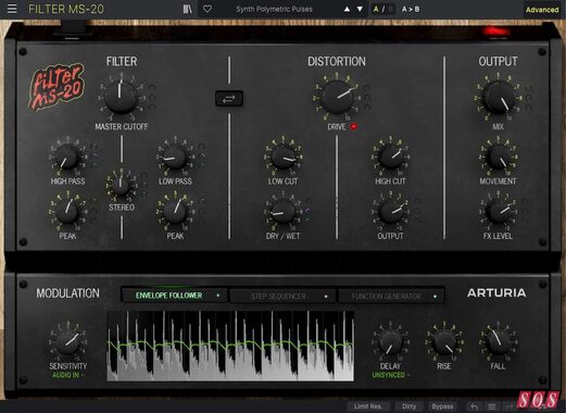 Free MS-20 Filter from Arturia