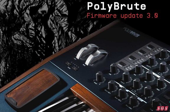 Arturia update PolyBrute firmware