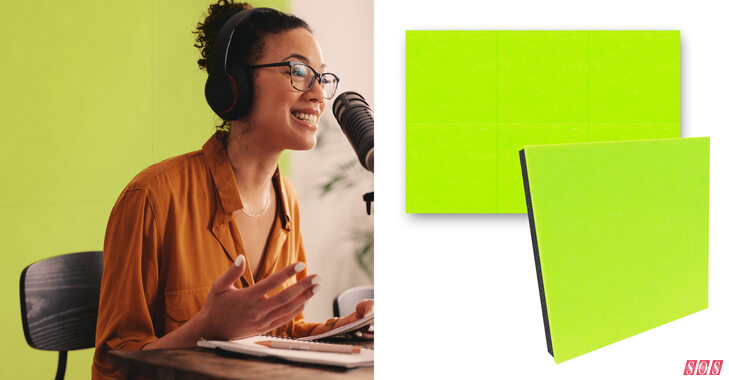 Auralex launch Synergy GreenScreen acoustic panels