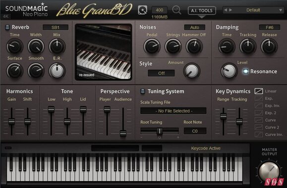 Sound Magic re-release Blue Grand3D