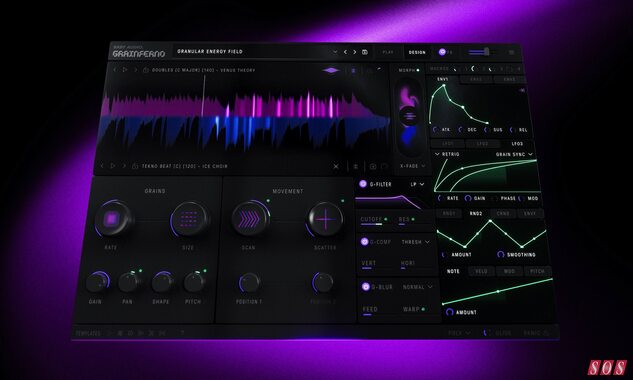 Baby Audio Grainferno granular software synthesizer virtual instrument VST