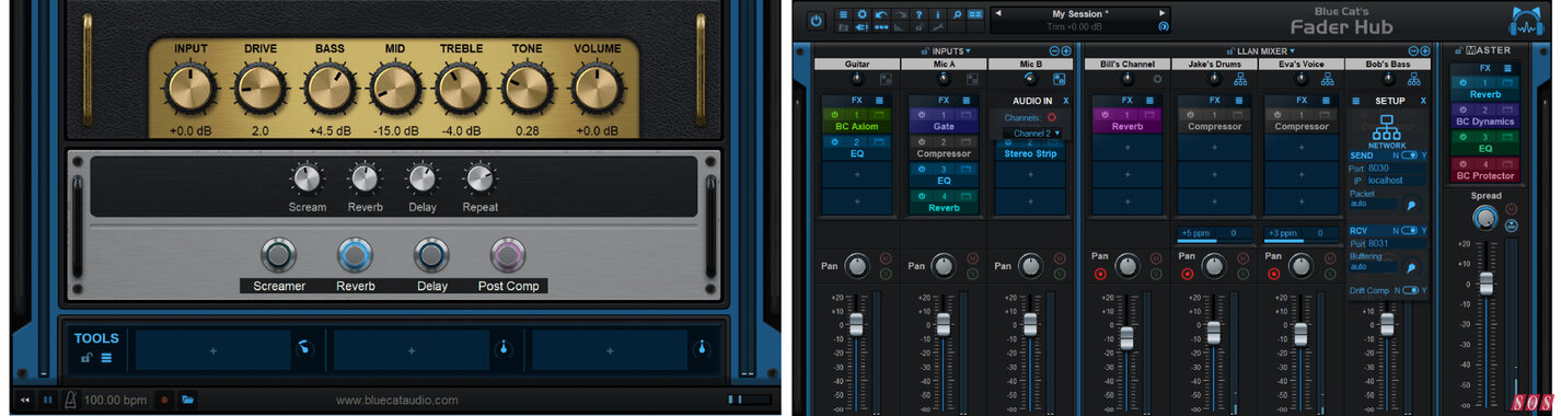 Blue Cat Audio announce Axiom V2 & Fader Hub