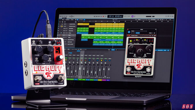 EHX launch Big Muff Pi Hardware Plugin