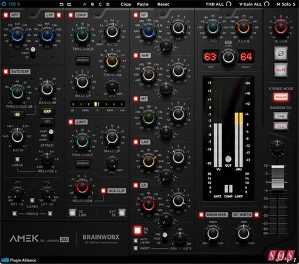 Brainworx bx_console AMEK 200 plug-in announced