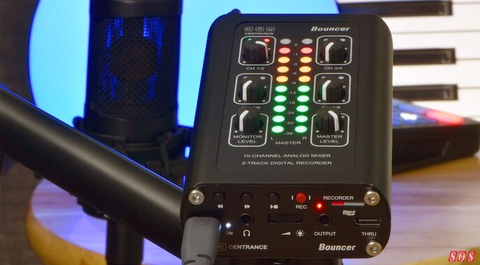 CEntrance announce Bouncer mixer/recorder