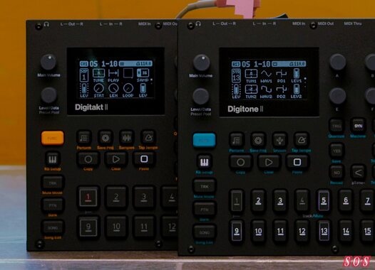 Elektron update Digitakt II & Digitone II