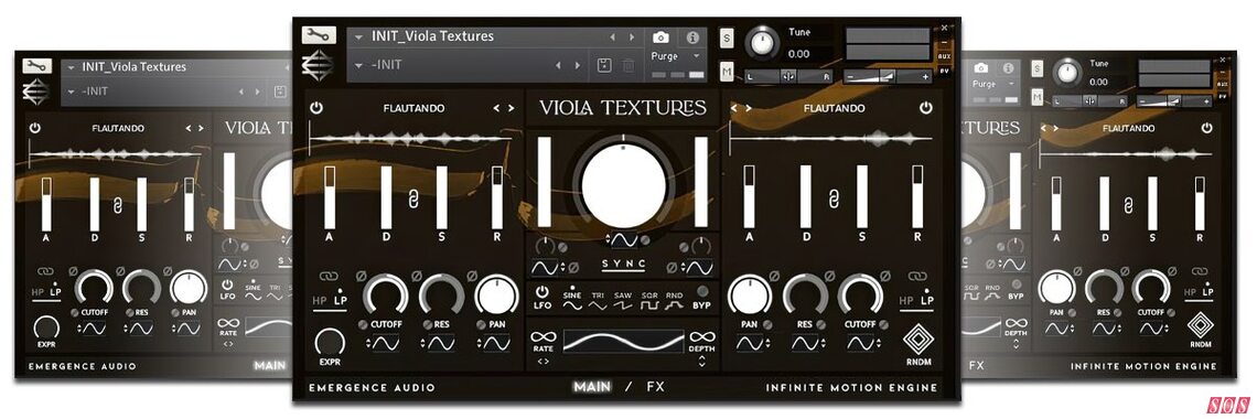 Emergence Audio launch Viola Textures library