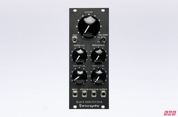 New Eurorack VCF/VCA module from Erica Synths