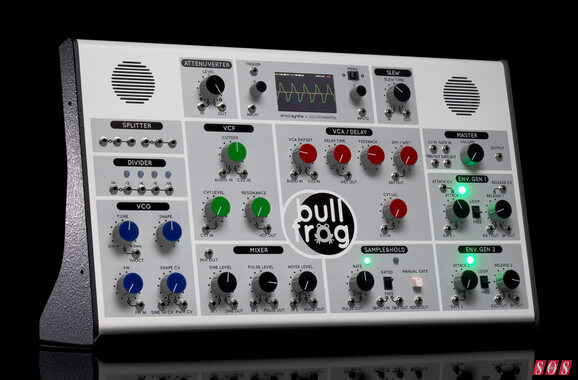 Erica Synths & Richie Hawtin introduce Bullfrog XL