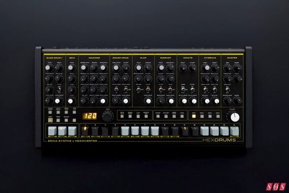 SUPERBOOTH 2025: Erica Synths HexDrums SUPERBOOTH 2025: Erica Synths HexDrums