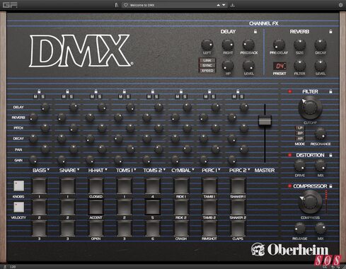 GForce unveil Oberheim DMX
