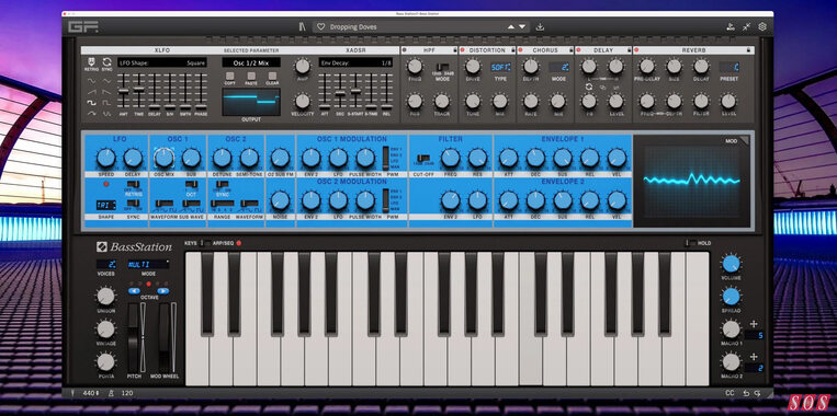 GForce launch Novation Bass Station soft-synth GForce launch Novation Bass Station soft-synth