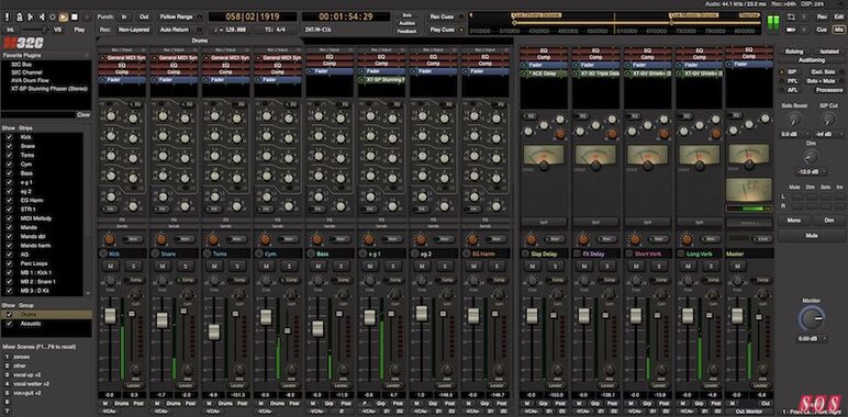 Harrison Mixbus 32C updated