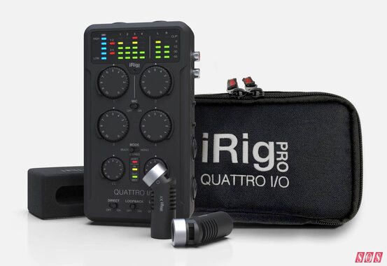 IK Multimedia iRig Pro Quattro I/O