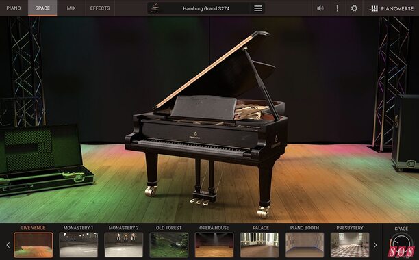 IK Multimedia add Hamburg Grand S274 to Pianoverse