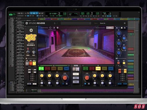 IK Multimedia Sunset Sound Studio Reverb II room emulation plug-in