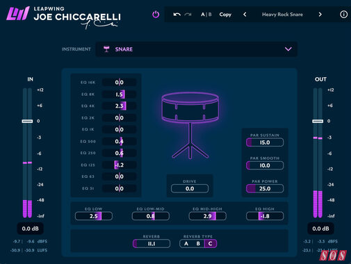 Leapwing debut Joe Chiccarelli Signature plug-in