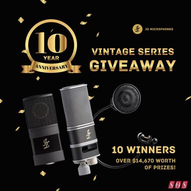 JZ Microphones’ latest giveaway