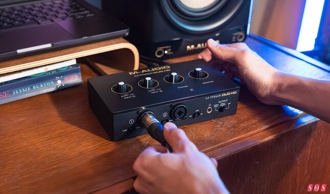 M-Audio announce M-Track Duo HD M-Audio announce M-Track Duo HD