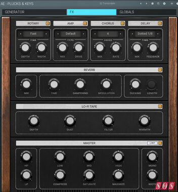 Melda announce Analog Empire: Plucks & Keys 