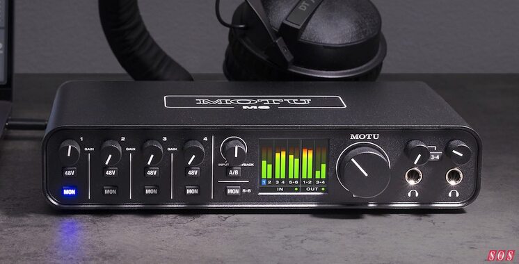 MOTU release M6 audio interface