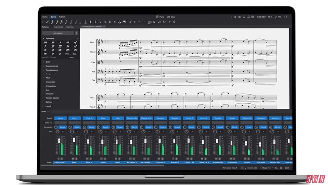 Muse Group MuseScore 4.6 score notation software AI vocals built-in