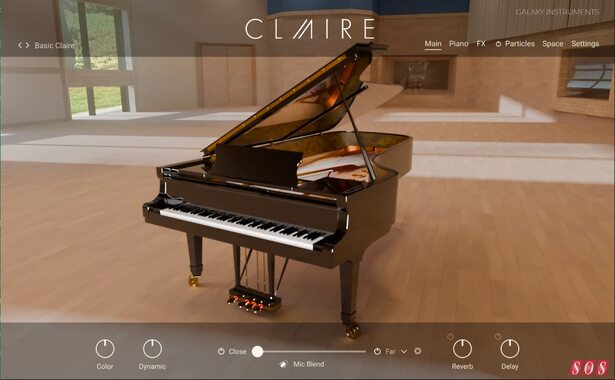 Native Instruments release Claire piano library