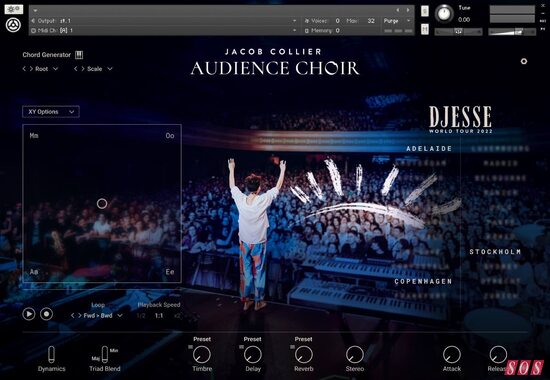 Native Instruments launch Jacob Collier Audience Choir