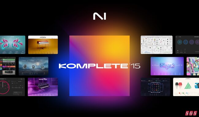 Native Instruments Komplete 15 incoming