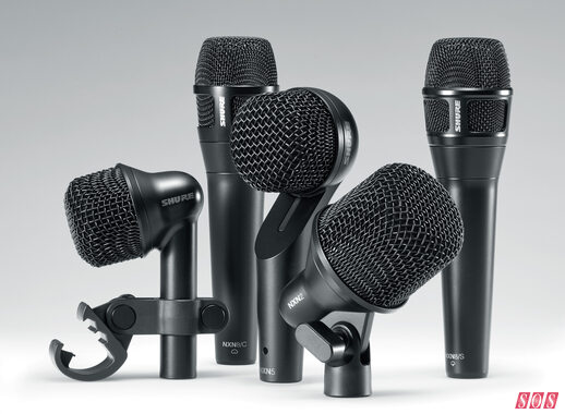 Shure unveils Nexadyne instrument mics 