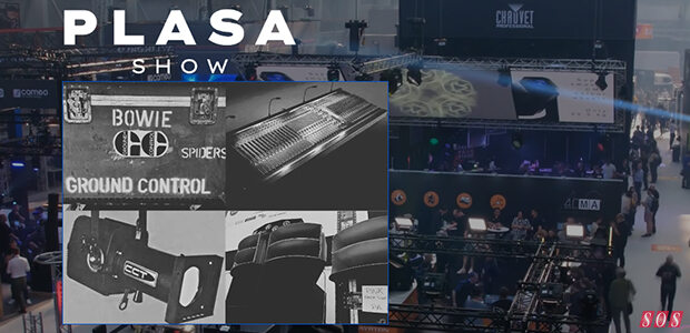 Vintage gear display at PLASA Show