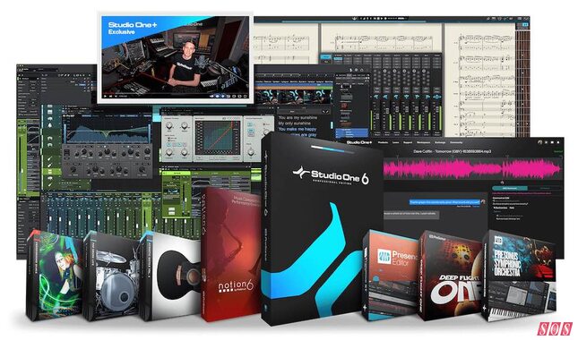 PreSonus Studio One 6.2 update now available