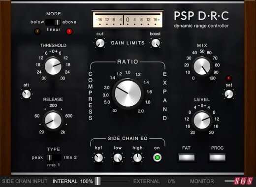 PSPaudioware introduce PSP DRC plug-in PSPaudioware introduce PSP DRC plug-in