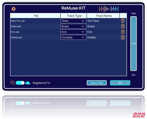 Remove drum bleed with ReMuse:KIT