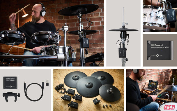 Roland introduces DrumLink Wireless System