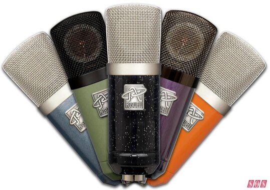 Roswell Pro Audio launch Custom Shop Mic Builder