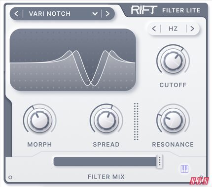 Free morphing filter from Minimal Audio