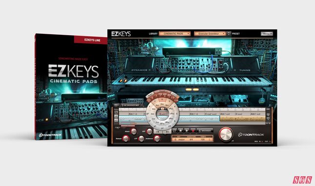 EZkeys Cinematic Pads expansion released